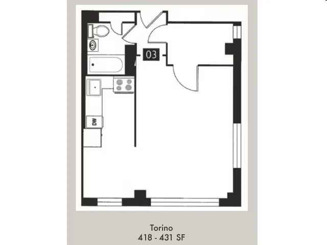 Unit 205 205 floor plan